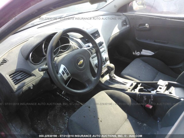 1G1ZC5E07CF329230 - 2012 CHEVROLET MALIBU 1LT RED photo 5
