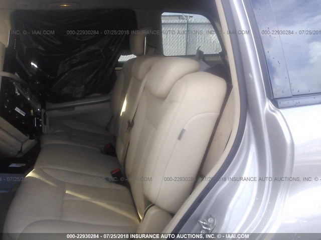 4JGBF71E57A177489 - 2007 MERCEDES-BENZ GL 450 4MATIC SILVER photo 8