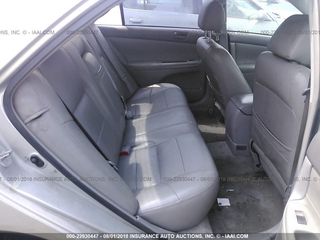 4T1BF32K33U039018 - 2003 TOYOTA CAMRY LE/XLE/SE Күміс фото 8
