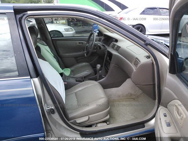 4T1BG22K1WU217200 - 1998 TOYOTA CAMRY CE/LE/XLE 蓝色 照片 5