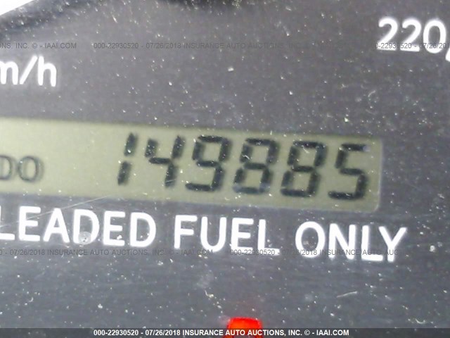 4T1BG22K1WU217200 - 1998 TOYOTA CAMRY CE/LE/XLE 蓝色 照片 7