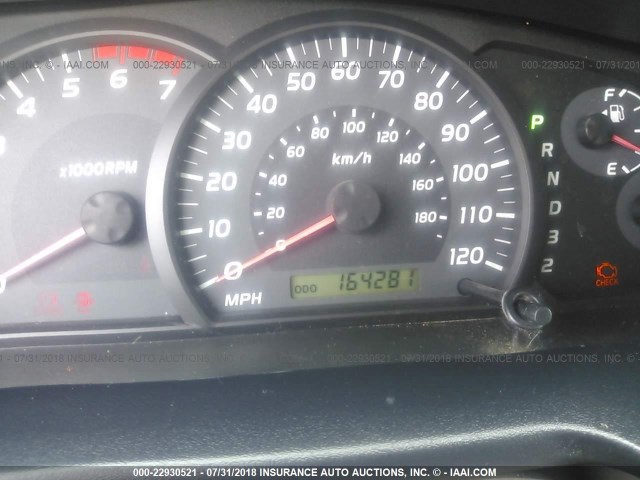 5TBRU34125S448690 - 2005 TOYOTA TUNDRA ACCESS CAB SR5 BLACK photo 7