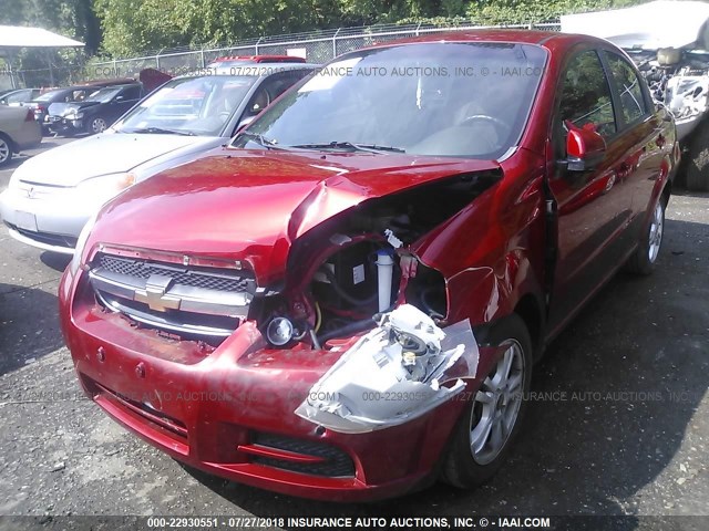 KL1TD5DE1BB238491 - 2011 CHEVROLET AVEO LS/LT 红色 照片 6