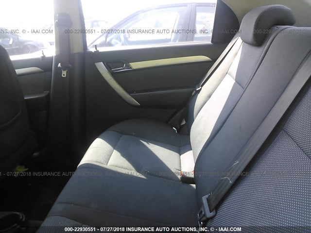 KL1TD5DE1BB238491 - 2011 CHEVROLET AVEO LS/LT 红色 照片 8