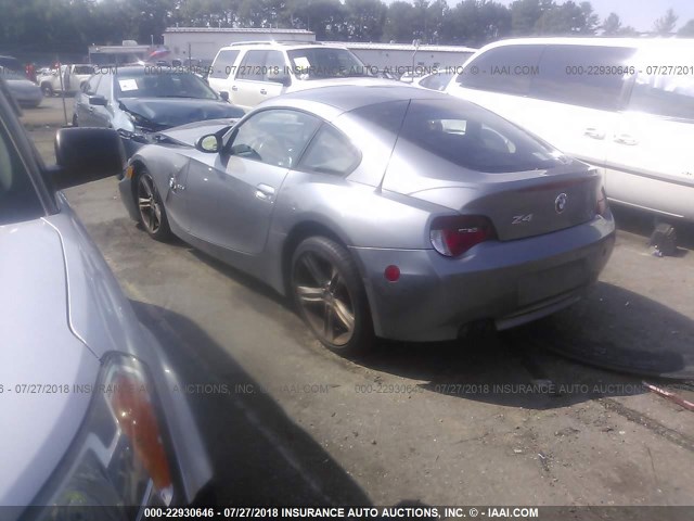 4USDU53598LV34693 - 2008 BMW Z4 3.0SI GRAY photo 3