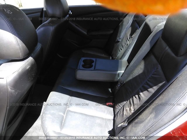 1N4BL2APXAN546130 - 2010 NISSAN ALTIMA SR MAROON photo 8