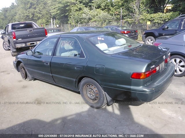 4T1BG22K9XU877664 - 1999 TOYOTA CAMRY CE/LE/XLE 绿色 照片 3
