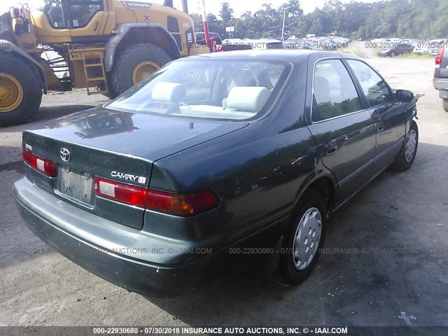 4T1BG22K9XU877664 - 1999 TOYOTA CAMRY CE/LE/XLE 绿色 照片 4