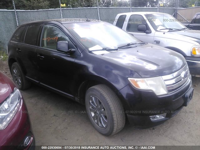 2FMDK49C87BA56966 - 2007 FORD EDGE SEL PLUS PURPLE photo 1