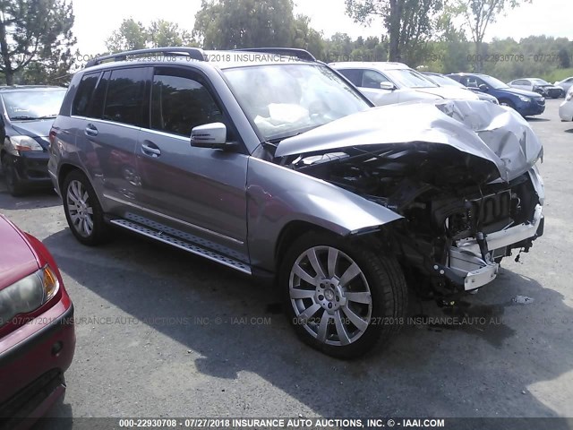 WDCGG8HB2CF791013 - 2012 MERCEDES-BENZ GLK 350 4MATIC SILVER photo 1