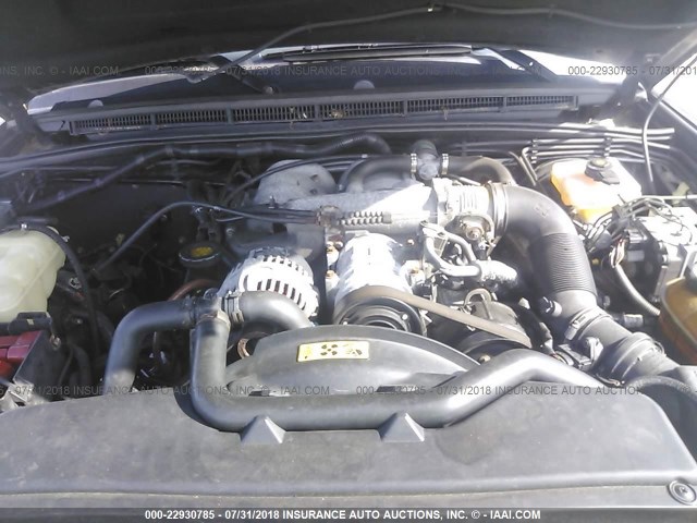 SALTY1249YA274386 - 2000 LAND ROVER DISCOVERY II  შავი ფოტო 10