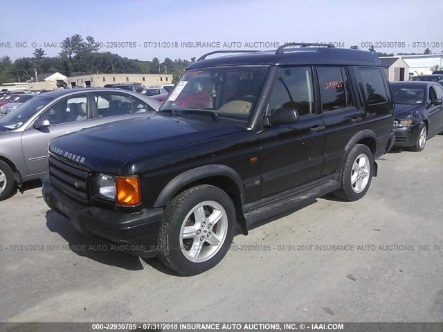 SALTY1249YA274386 - 2000 LAND ROVER DISCOVERY II  შავი ფოტო 2