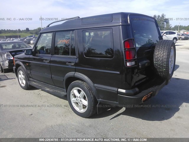 SALTY1249YA274386 - 2000 LAND ROVER DISCOVERY II  შავი ფოტო 3