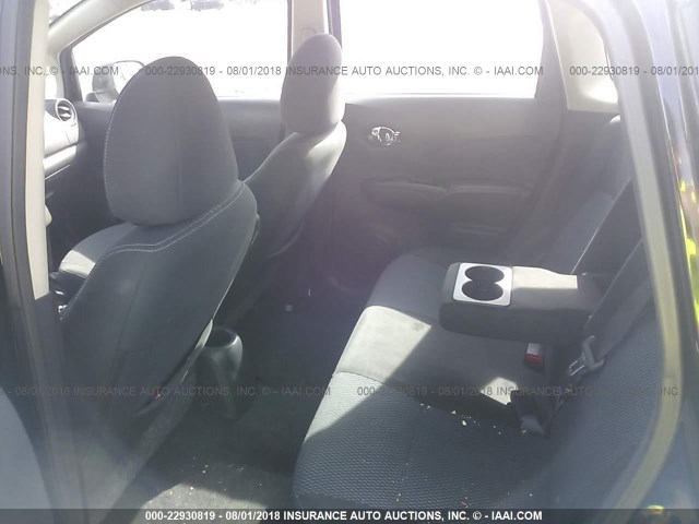 3N1CE2CP8EL421092 - 2014 NISSAN VERSA NOTE S/S PLUS/SV/SL BLACK photo 8