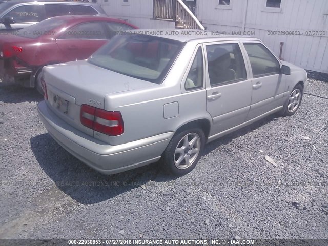 YV1LS56D4Y2644304 - 2000 VOLVO S70 GLT/SE GRAY photo 4