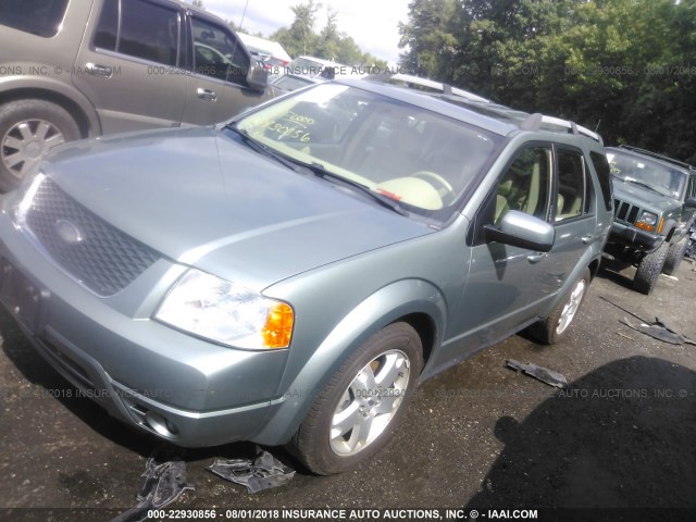 1FMDK06175GA73940 - 2005 FORD FREESTYLE LIMITED GREEN photo 2