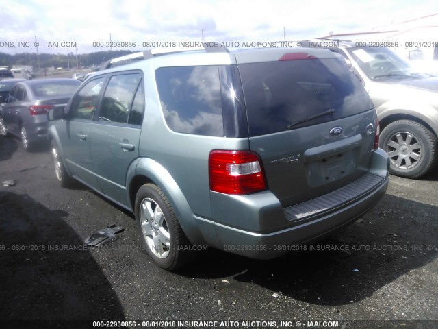 1FMDK06175GA73940 - 2005 FORD FREESTYLE LIMITED GREEN photo 3