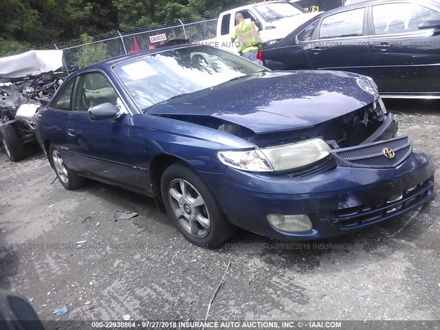 2T1CF28P61C532577 - 2001 TOYOTA CAMRY SOLARA SE/SLE ლურჯი ფოტო 1