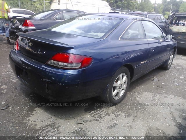 2T1CF28P61C532577 - 2001 TOYOTA CAMRY SOLARA SE/SLE ლურჯი ფოტო 4