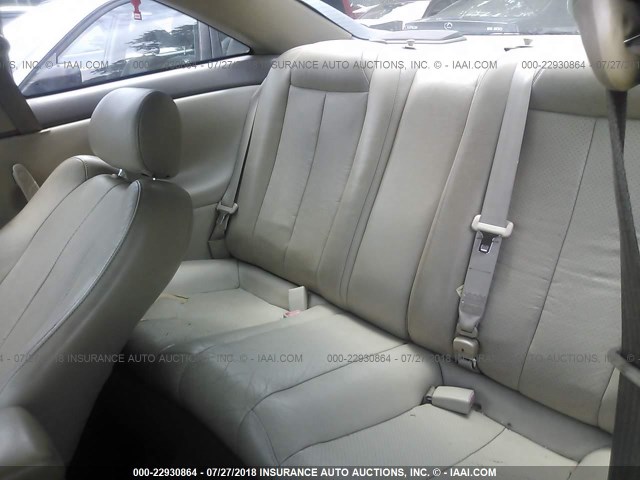 2T1CF28P61C532577 - 2001 TOYOTA CAMRY SOLARA SE/SLE ლურჯი ფოტო 8