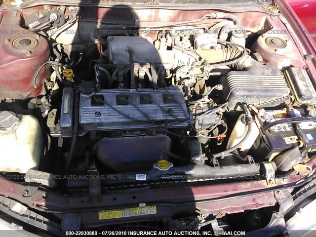 1Y1SK5267VZ443701 - 1997 GEO PRIZM LSI RED photo 10