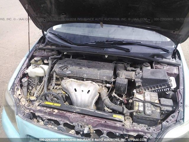 JTKDE167170151087 - 2007 TOYOTA SCION TC 青色 照片 10