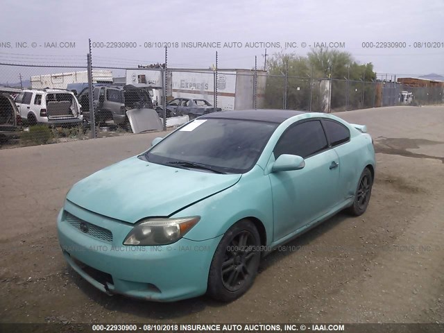 JTKDE167170151087 - 2007 TOYOTA SCION TC 青色 照片 2