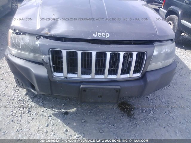1J4GW48S64C335420 - 2004 JEEP GRAND CHEROKEE LAREDO/COLUMBIA/FREEDOM 灰色 照片 6