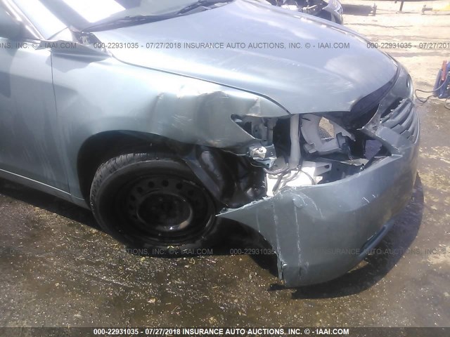 4T1BE46K57U695777 - 2007 TOYOTA CAMRY NEW GENERAT CE/LE/XLE/SE BLUE photo 6