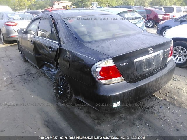 4T1BE32K55U043237 - 2005 TOYOTA CAMRY LE/XLE/SE Qara foto 3