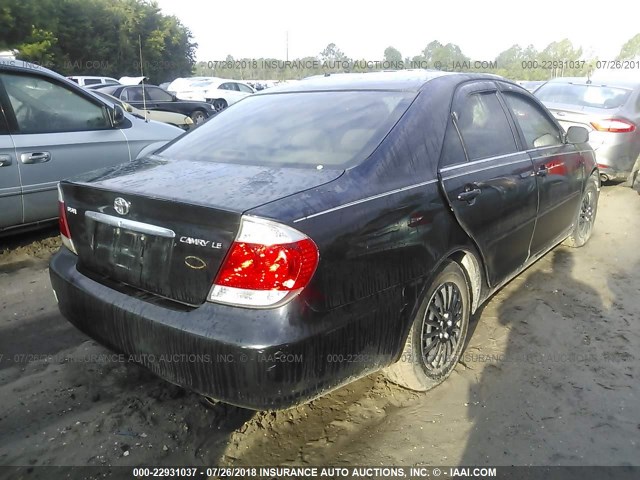 4T1BE32K55U043237 - 2005 TOYOTA CAMRY LE/XLE/SE Qara foto 4