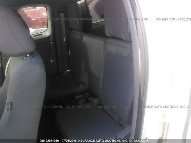 5TFTX4CN2FX052981 - 2015 TOYOTA TACOMA ACCESS CAB WHITE photo 8