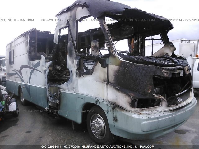 1FCNF53S1Y0A01250 - 2000 HOLIDAY RAMBLER F550  WHITE photo 1