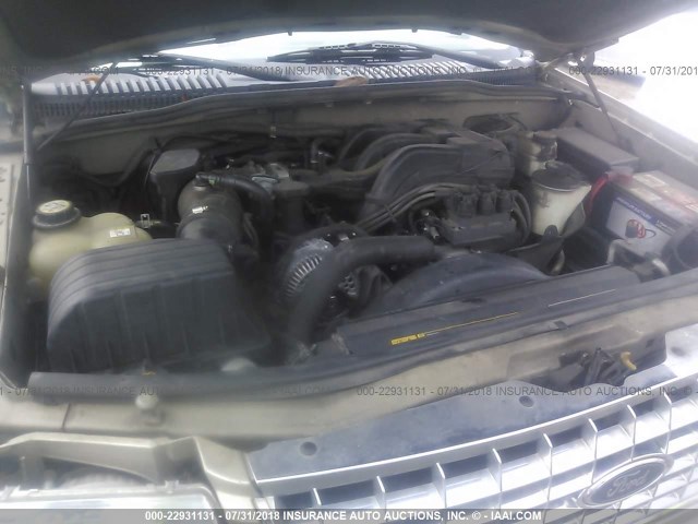 1FMZU73K45UB49721 - 2005 FORD EXPLORER XLT/XLT SPORT/NBX 金色 照片 10