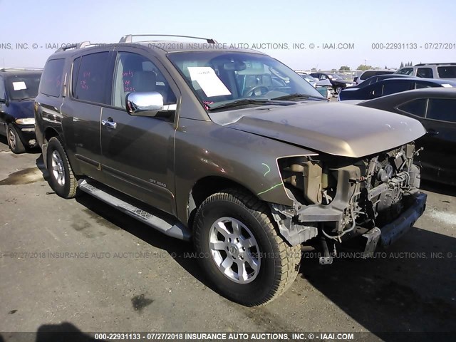 5N1AA08B44N711616 - 2004 NISSAN ARMADA SE/LE GOLD photo 1