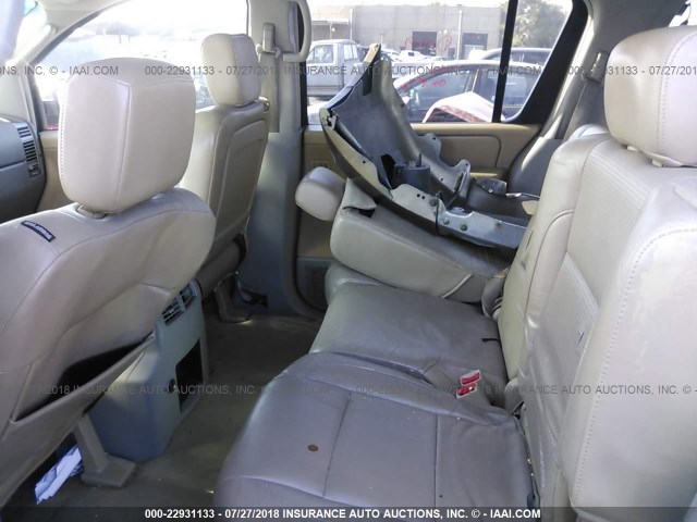 5N1AA08B44N711616 - 2004 NISSAN ARMADA SE/LE GOLD photo 8