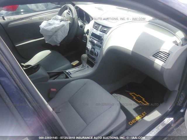 1G1ZC5E13BF237863 - 2011 CHEVROLET MALIBU 1LT მუქი ლურჯი ფოტო 5