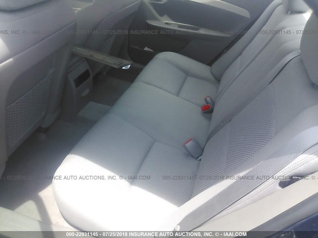 1G1ZC5E13BF237863 - 2011 CHEVROLET MALIBU 1LT მუქი ლურჯი ფოტო 8