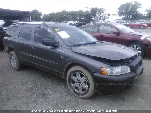 YV4SZ592861241126 - 2006 VOLVO XC70 GRAY photo 1