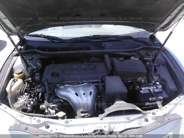 4T1BE46KX9U821294 - 2009 TOYOTA CAMRY SE/LE/XLE მწვანე ფოტო 10