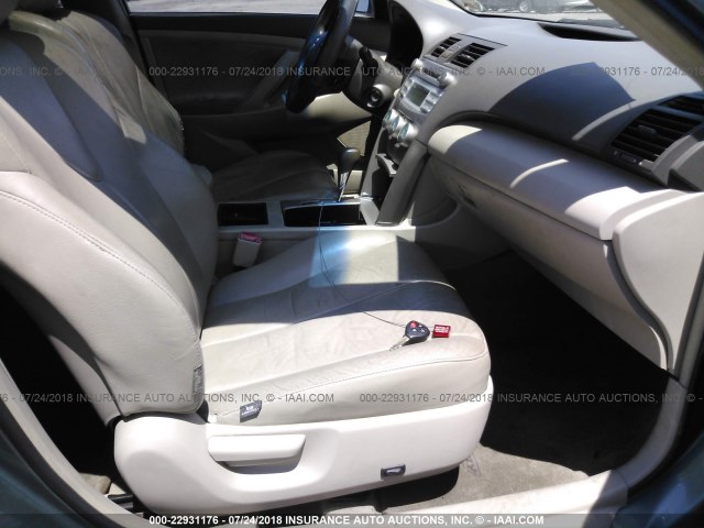 4T1BE46KX9U821294 - 2009 TOYOTA CAMRY SE/LE/XLE მწვანე ფოტო 5