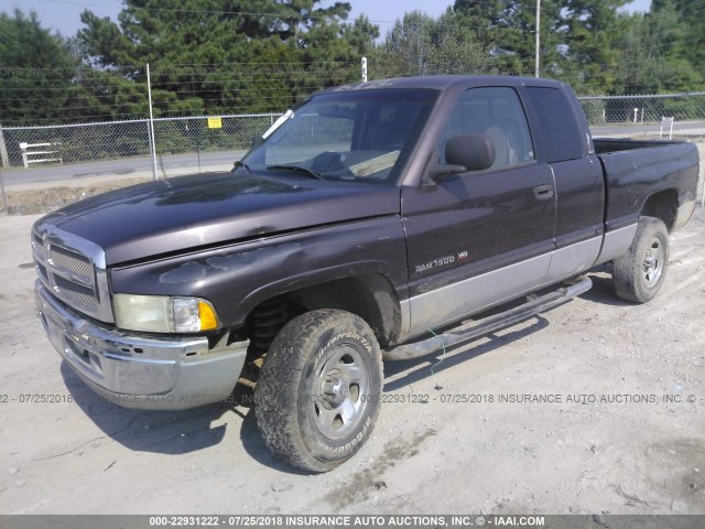 1B7HF13Z9WJ178106 - 1998 DODGE RAM 1500 Dark Brown photo 6