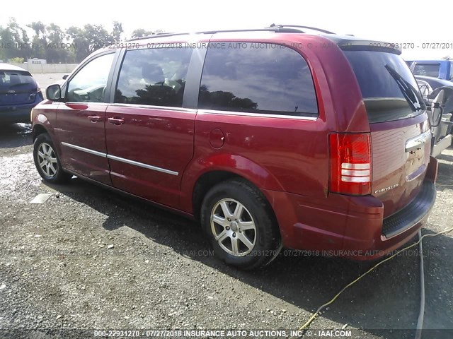 2A8HR54159R678859 - 2009 CHRYSLER TOWN & COUNTRY TOURING MAROON photo 3