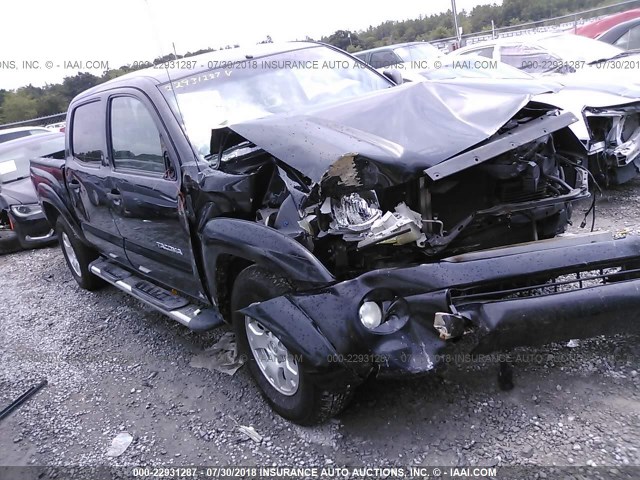 3TMLU42N27M009176 - 2007 TOYOTA TACOMA DOUBLE CAB 黑色 照片 1