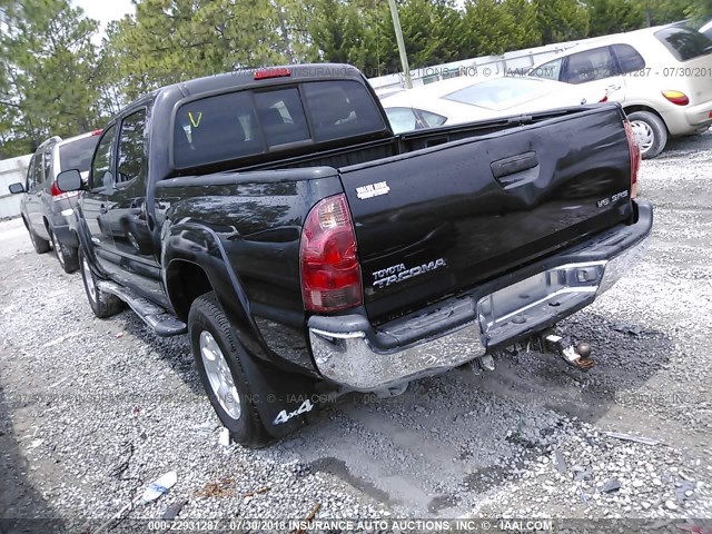 3TMLU42N27M009176 - 2007 TOYOTA TACOMA DOUBLE CAB 黑色 照片 3