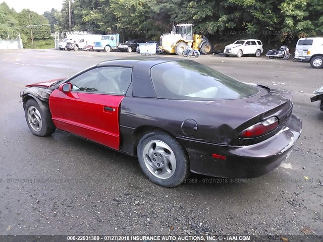 2G1FP22P1P2129393 - 1993 CHEVROLET CAMARO Z28 PURPLE photo 3