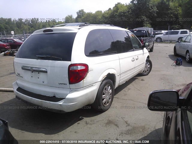 2C4GP64L95R244177 - 2005 CHRYSLER TOWN & COUNTRY LIMITED WHITE photo 4