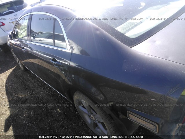 1G1ZC5EU7BF140207 - 2011 CHEVROLET MALIBU 1LT GRAY photo 3