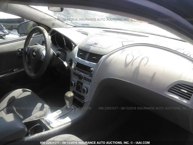 1G1ZC5EU7BF140207 - 2011 CHEVROLET MALIBU 1LT GRAY photo 5