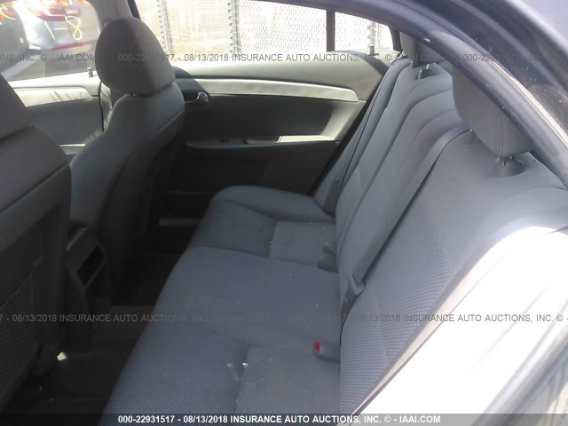 1G1ZC5EU7BF140207 - 2011 CHEVROLET MALIBU 1LT GRAY photo 8